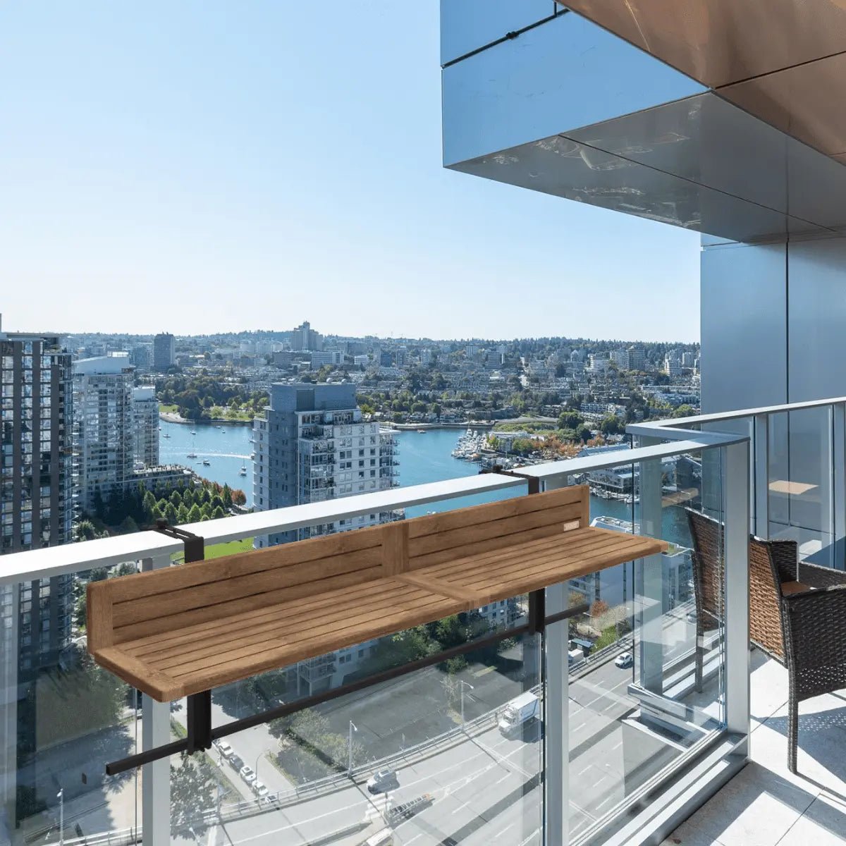 Views Balcony Bar 2.0 (5ft) - Views Balcony Bar | Turn your Balcony into a Bar!