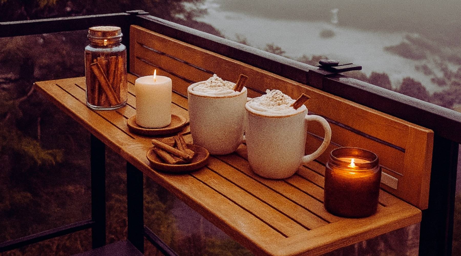 5 Cozy Ways to Warm Up Your Balcony for Fall & Winter - Views Balcony Bar | Turn your Balcony into a Bar!