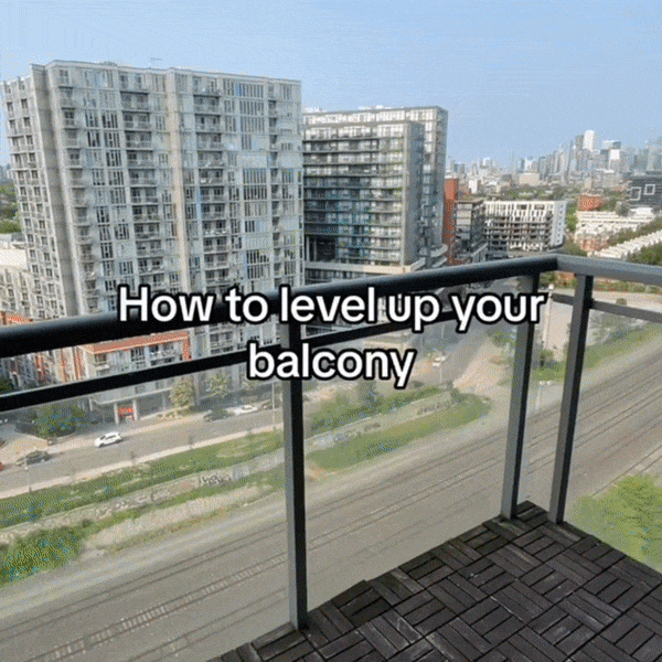Apartment Balcony Starter Kit - Views Balcony Bar | Turn your Balcony into a Bar!